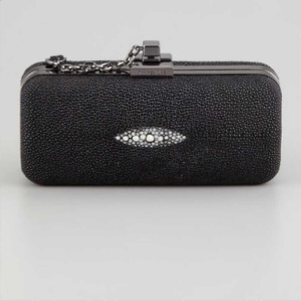 🆕 Rachel Zoe Sting Ray Evening Bag